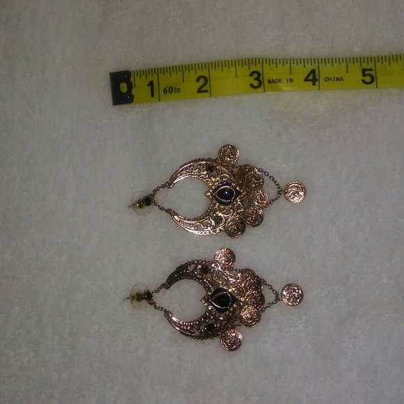 Gold plated earrings - Picture 4 of 4